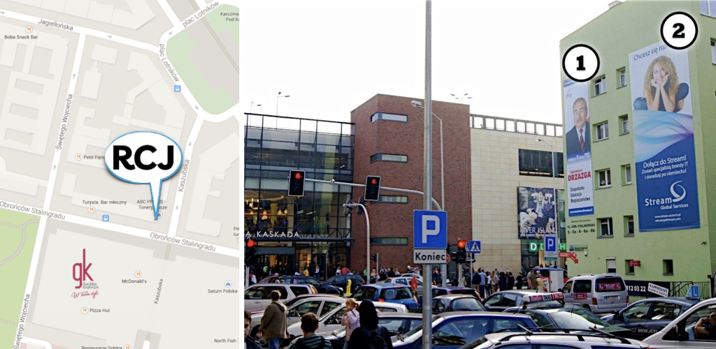  ul. Edmunda Bałuki (dawna Obrońców Stalingradu) - przy Galerii Kaskada 