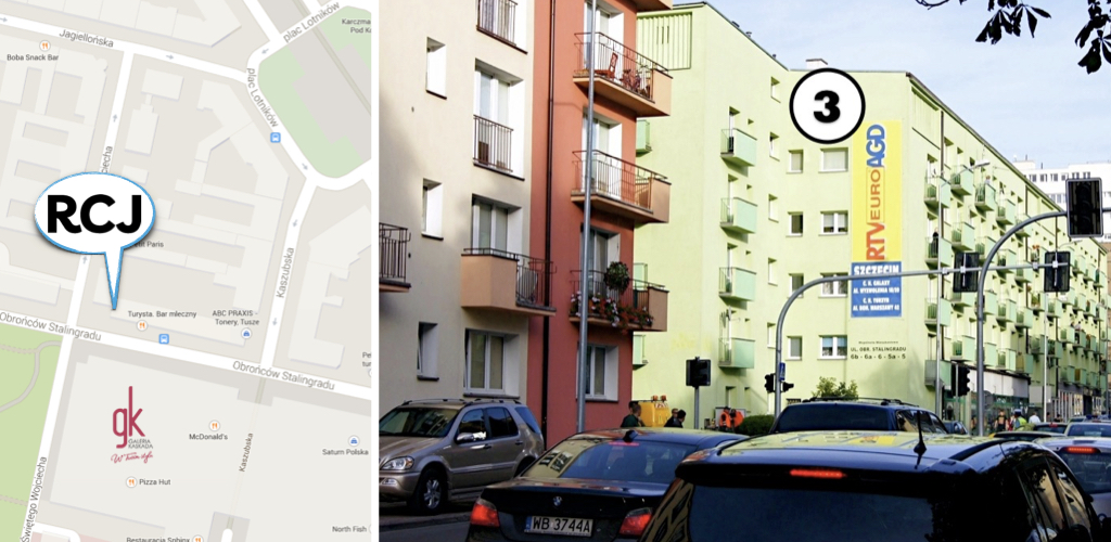  ul. Edmunda Bałuki (dawna Obrońców Stalingradu) - przy Galerii Kaskada 